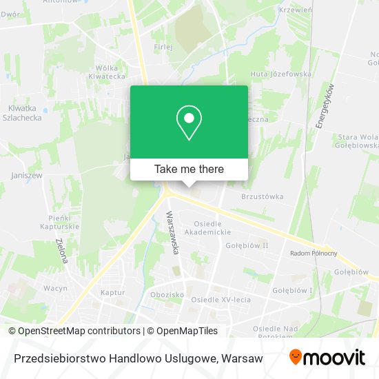 Przedsiebiorstwo Handlowo Uslugowe map