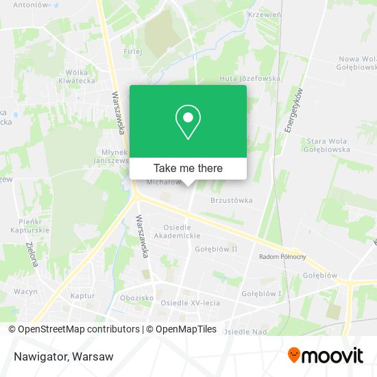 Nawigator map