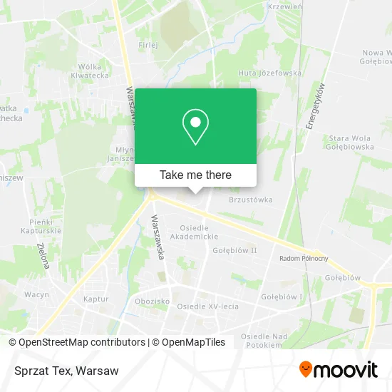 Карта Sprzat Tex