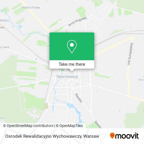 Osrodek Rewalidacyjno Wychowawczy map