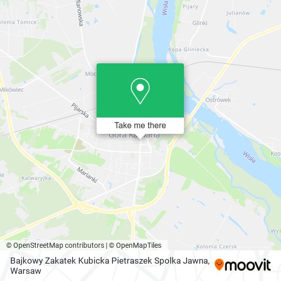 Bajkowy Zakatek Kubicka Pietraszek Spolka Jawna map