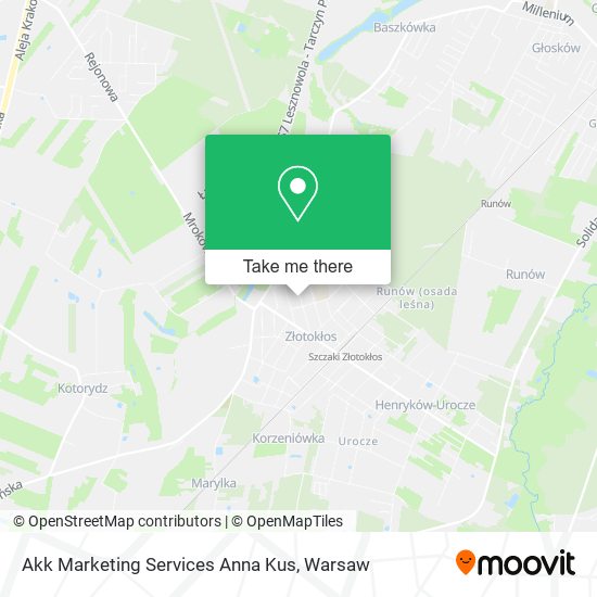 Akk Marketing Services Anna Kus map