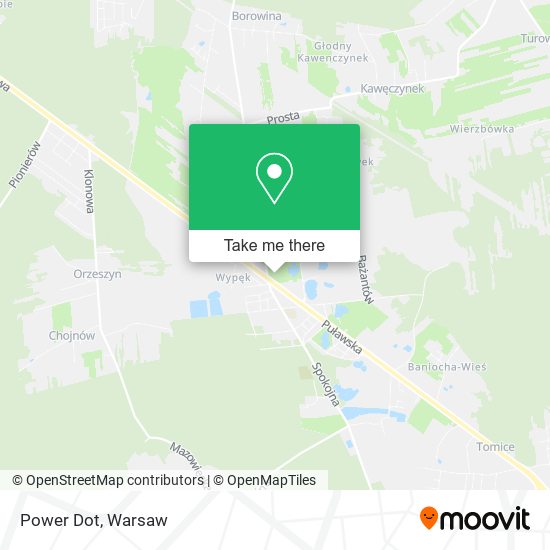 Power Dot map