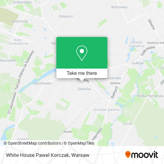 White House Pawel Korczak map