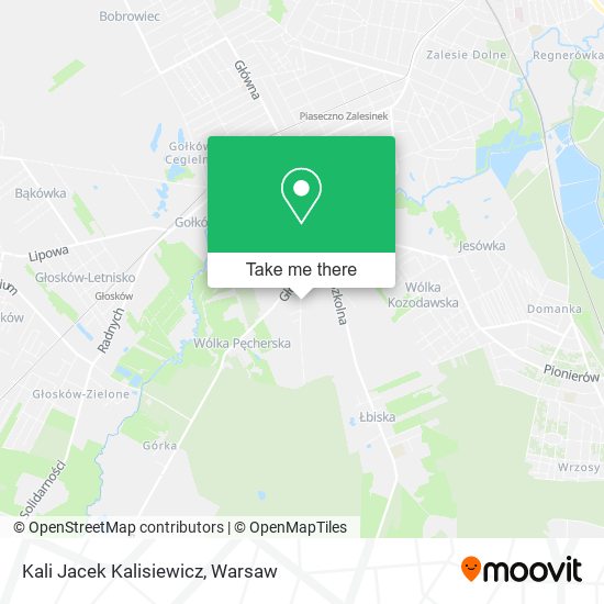 Kali Jacek Kalisiewicz map