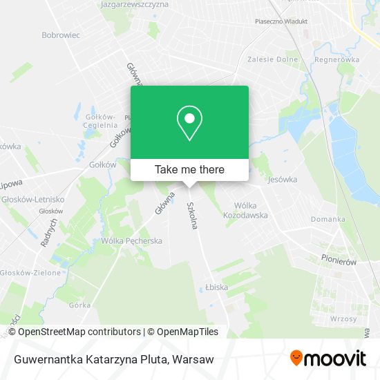 Guwernantka Katarzyna Pluta map