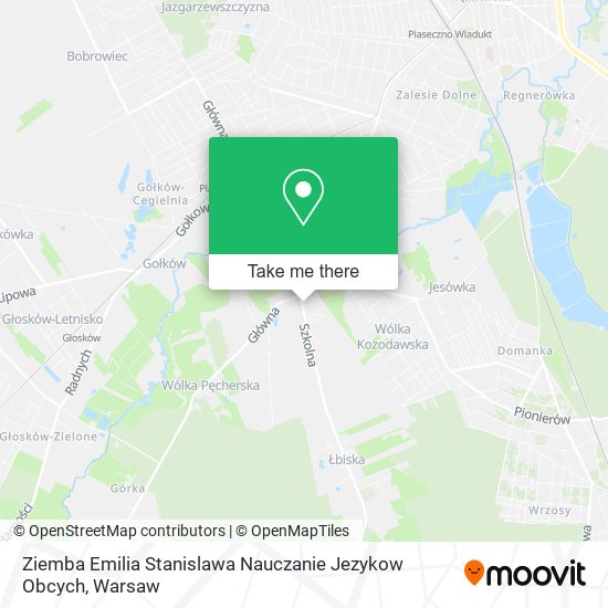 Ziemba Emilia Stanislawa Nauczanie Jezykow Obcych map