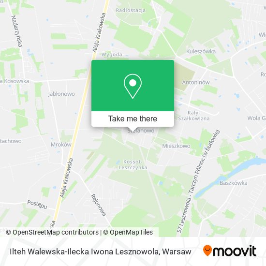 Ilteh Walewska-Ilecka Iwona Lesznowola map