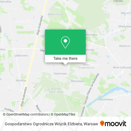 Gospodarstwo Ogrodnicze Wójcik Elżbieta map