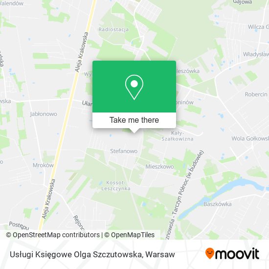 Usługi Księgowe Olga Szczutowska map