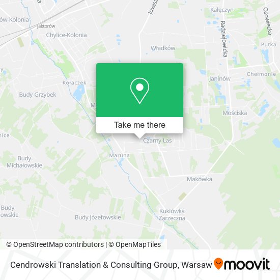 Cendrowski Translation & Consulting Group map