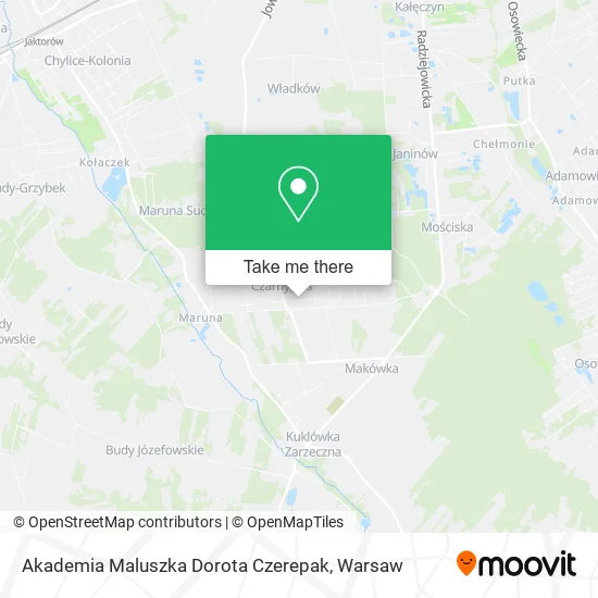 Akademia Maluszka Dorota Czerepak map