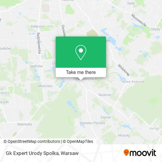 Карта Gk Expert Urody Spolka