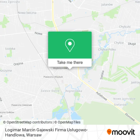 Logimar Marcin Gajewski Firma Usługowo-Handlowa map
