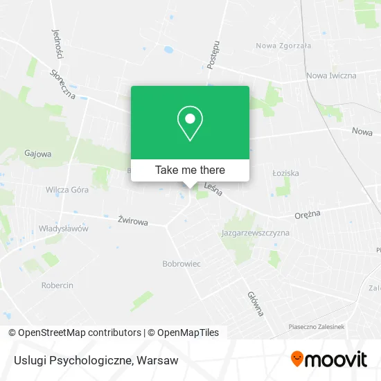 Карта Uslugi Psychologiczne