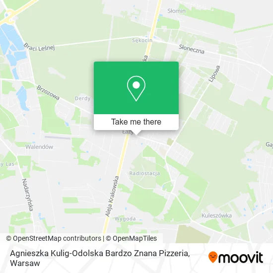 Agnieszka Kulig-Odolska Bardzo Znana Pizzeria map