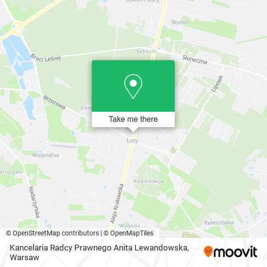 Kancelaria Radcy Prawnego Anita Lewandowska map