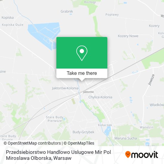 Przedsiebiorstwo Handlowo Uslugowe Mir Pol Miroslawa Olborska map