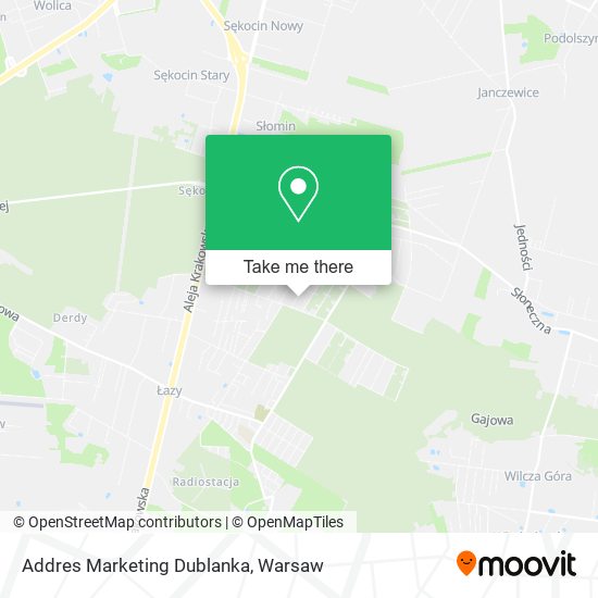 Addres Marketing Dublanka map