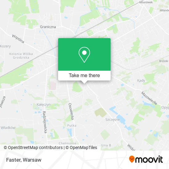 Карта Faster