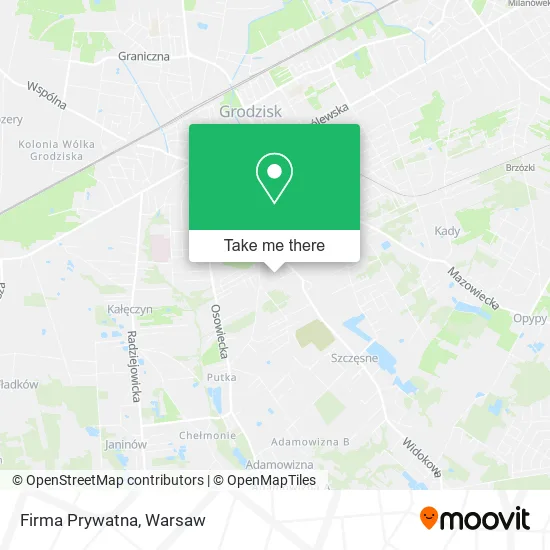 Карта Firma Prywatna