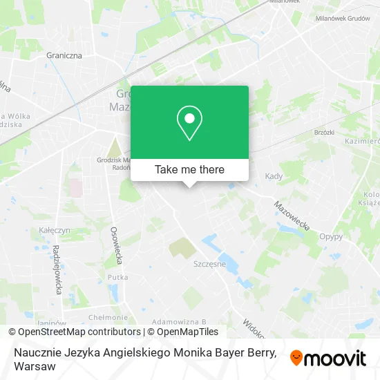 Карта Naucznie Jezyka Angielskiego Monika Bayer Berry