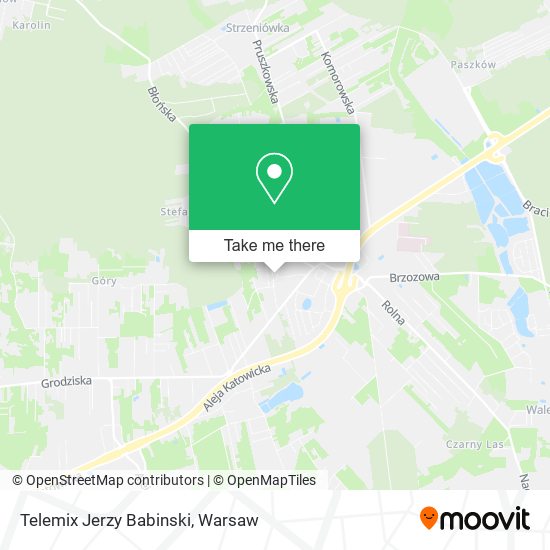 Telemix Jerzy Babinski map