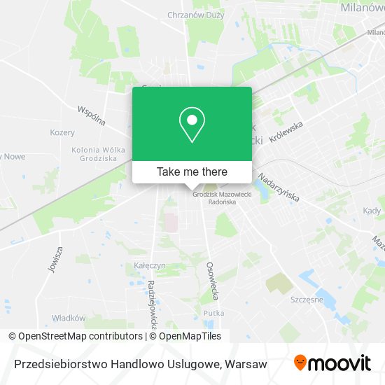 Przedsiebiorstwo Handlowo Uslugowe map