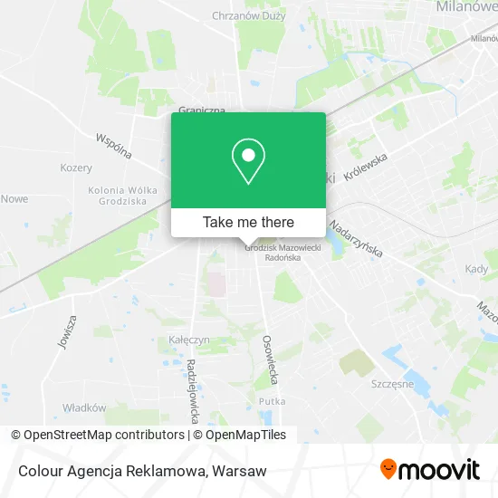 Карта Colour Agencja Reklamowa