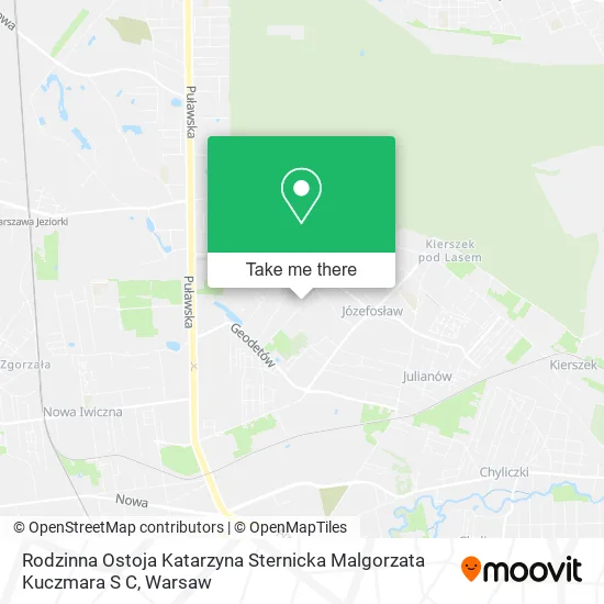 Rodzinna Ostoja Katarzyna Sternicka Malgorzata Kuczmara S C map