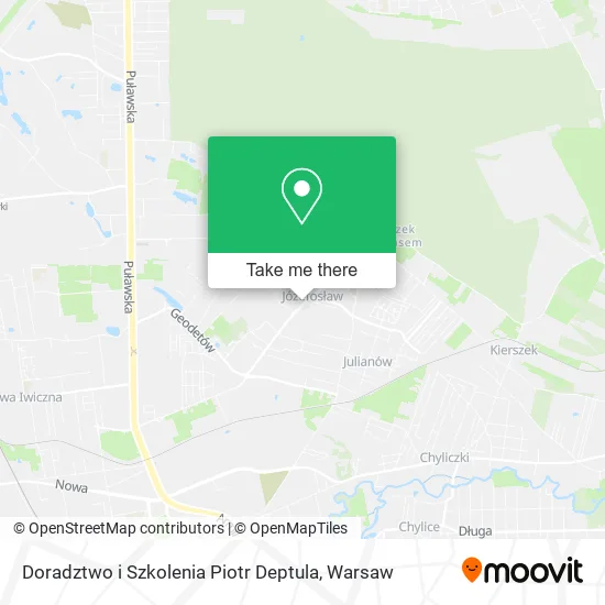 Карта Doradztwo i Szkolenia Piotr Deptula