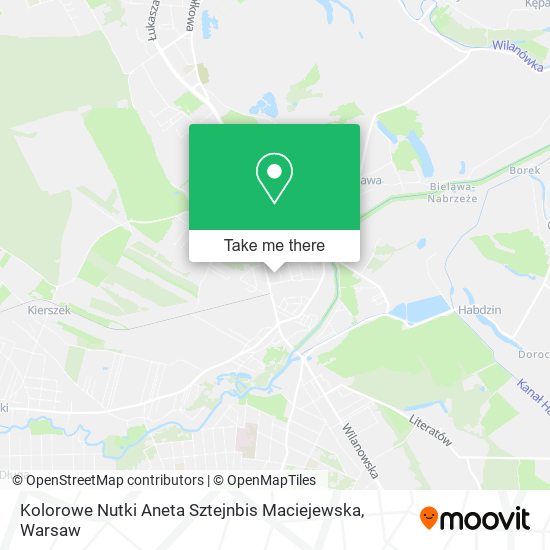 Карта Kolorowe Nutki Aneta Sztejnbis Maciejewska