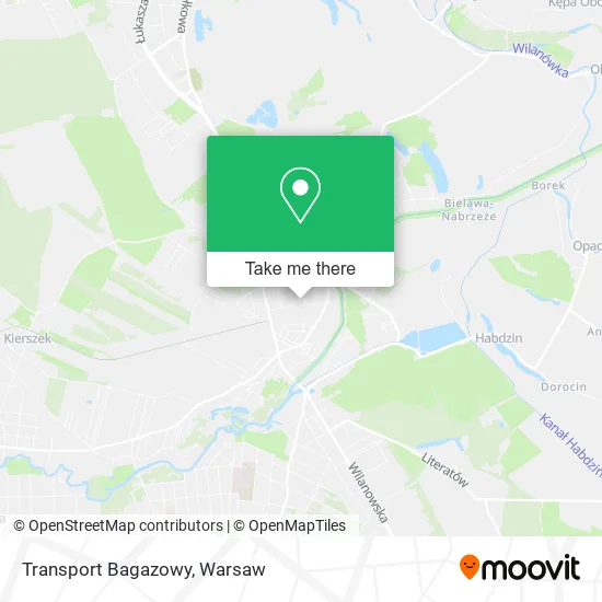 Карта Transport Bagazowy