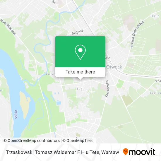 Карта Trzaskowski Tomasz Waldemar F H u Tete