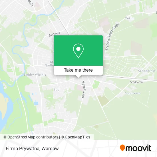 Карта Firma Prywatna