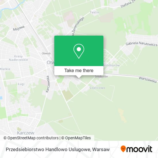 Przedsiebiorstwo Handlowo Uslugowe map