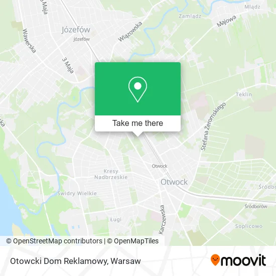 Otowcki Dom Reklamowy map