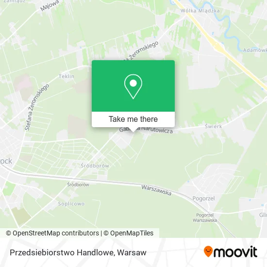 Карта Przedsiebiorstwo Handlowe