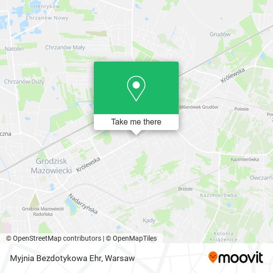 Myjnia Bezdotykowa Ehr map