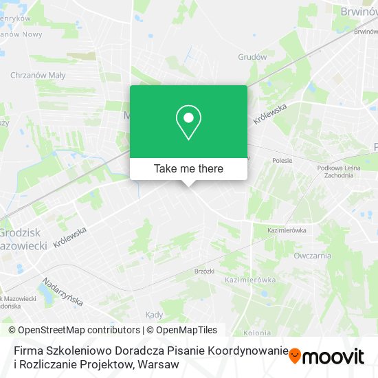 Firma Szkoleniowo Doradcza Pisanie Koordynowanie i Rozliczanie Projektow map