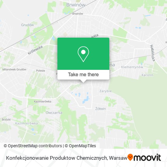 Konfekcjonowanie Produktow Chemicznych map