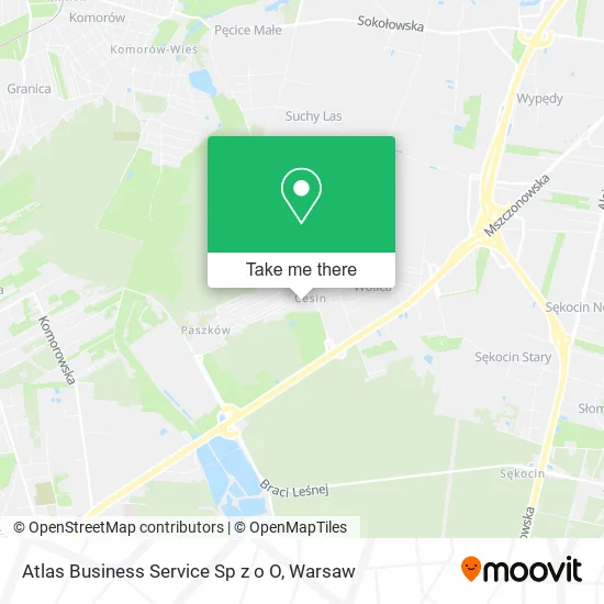 Карта Atlas Business Service Sp z o O