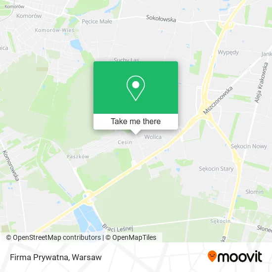 Карта Firma Prywatna