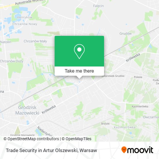 Trade Security in Artur Olszewski map