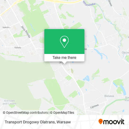 Карта Transport Drogowy Olatrans