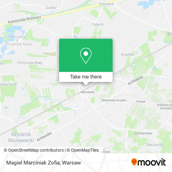 Карта Magiel Marciniak Zofia