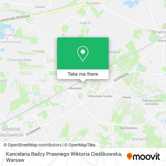 Kancelaria Radcy Prawnego Wiktoria Cieślikowska map