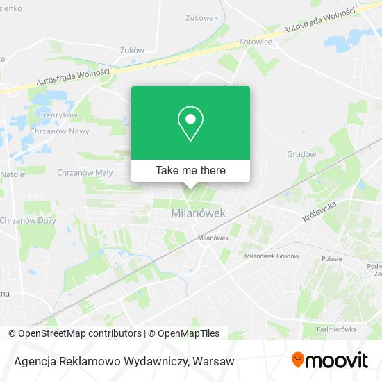 Agencja Reklamowo Wydawniczy map