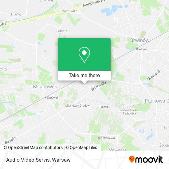 Audio Video Servis map