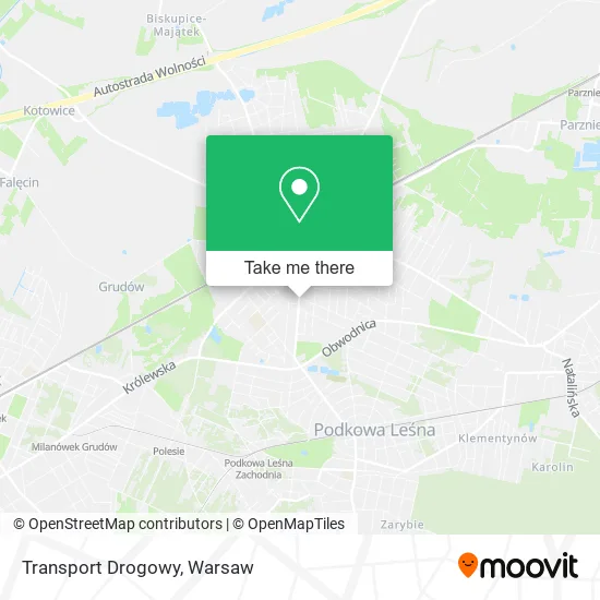 Карта Transport Drogowy